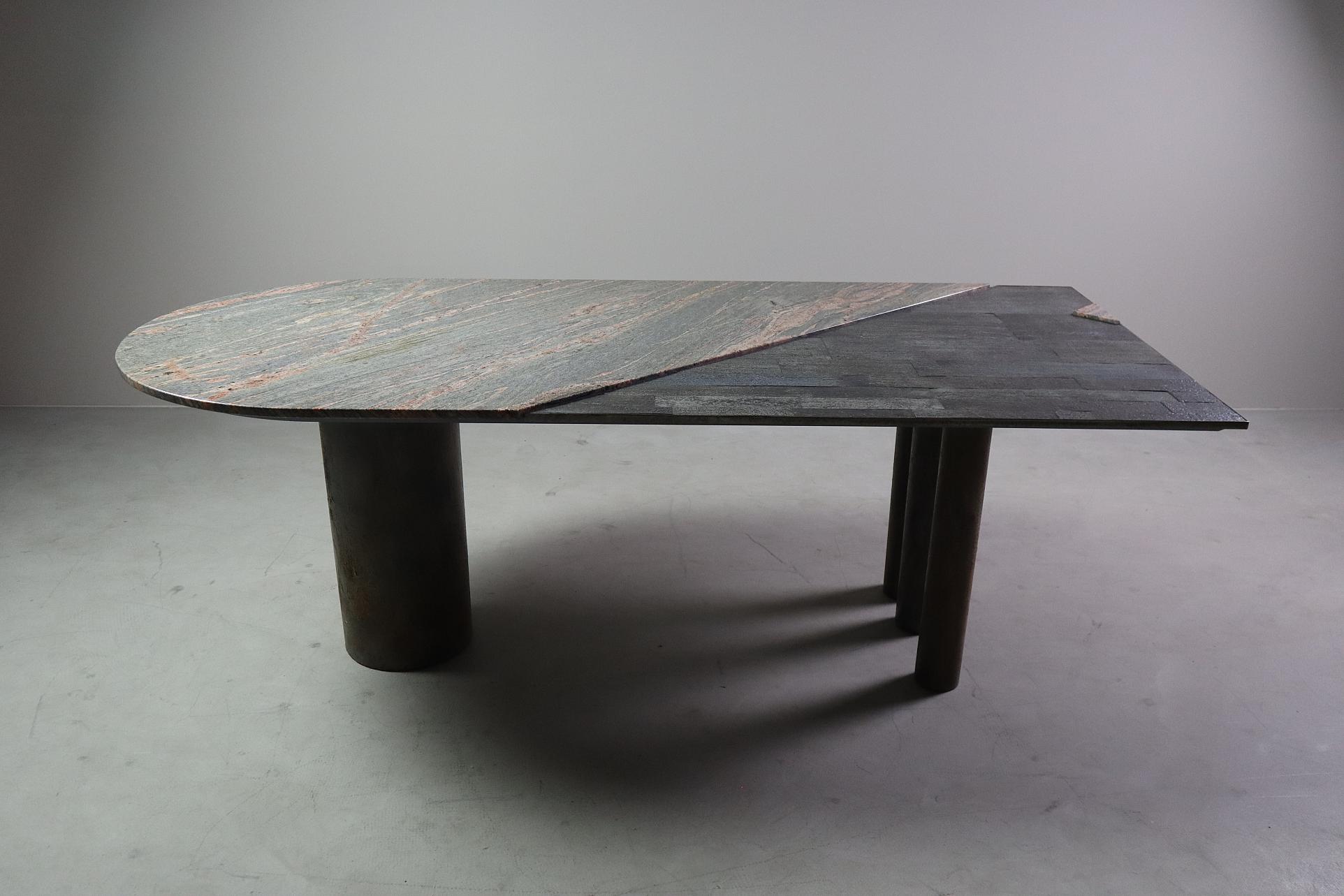 Postmodern dining table by Pia Manu