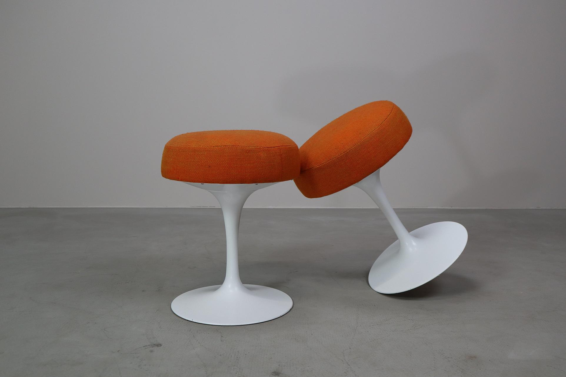 Eero Saarinen Tulip stools for Knoll Int