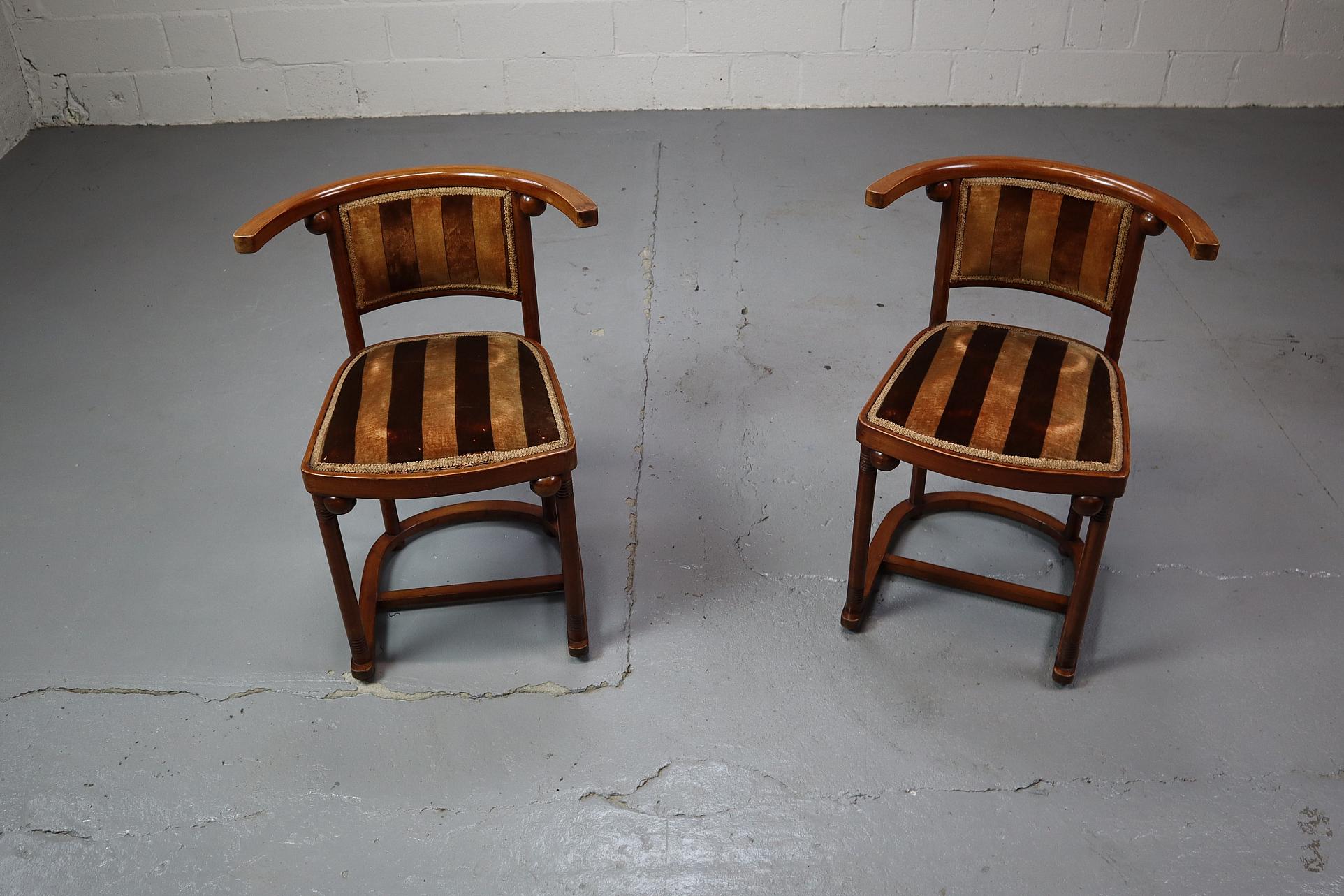 Fledermaus chairs by J. Hofmann (SOLD)