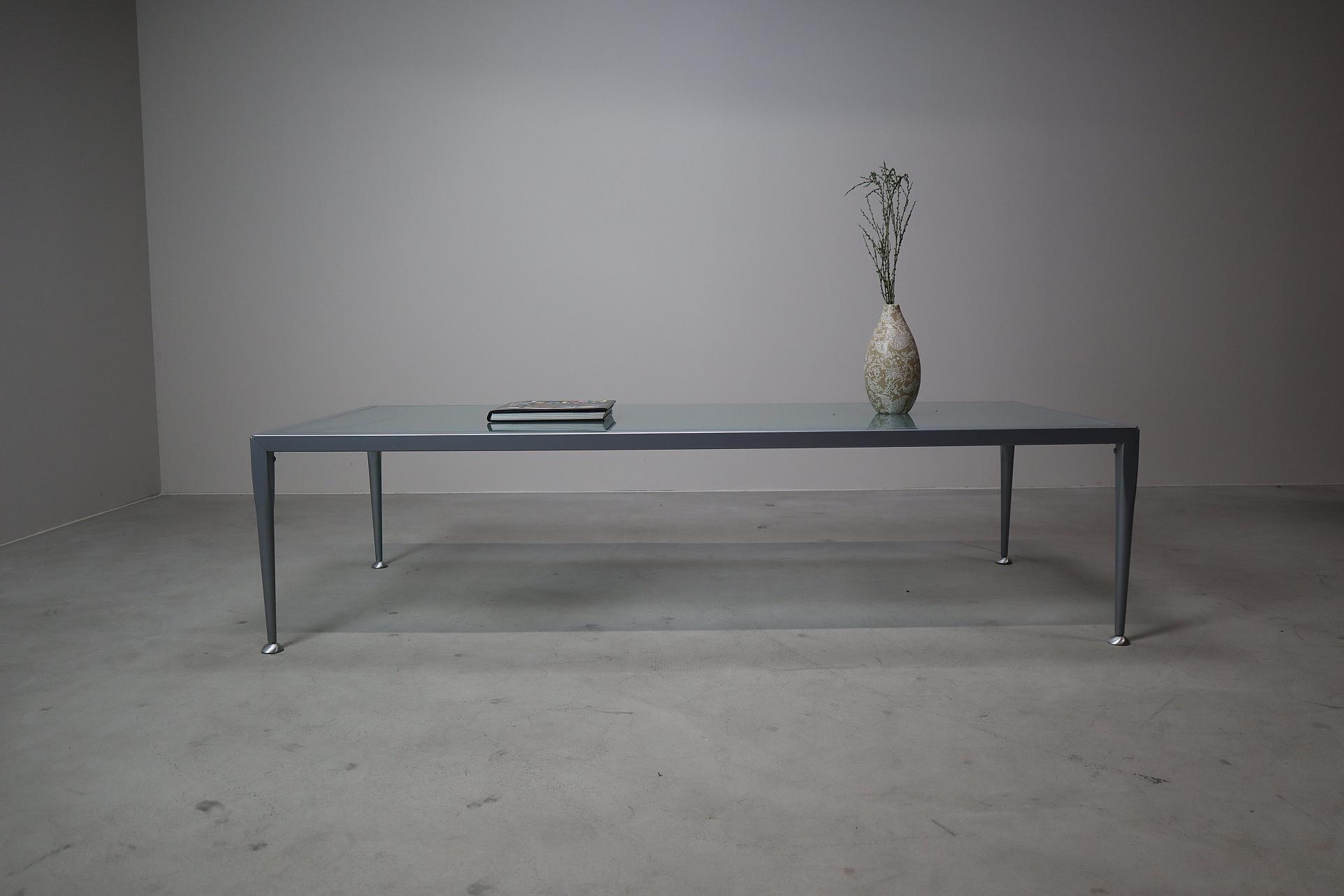 Italian designer coffee table by Baleri